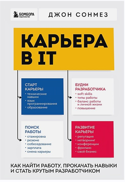 Карьера в IT. Как найти работу, прокачать навыки и стать крутым разработчиком [Джон Сонмез]