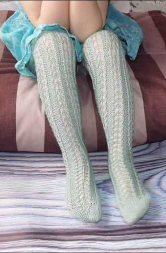 [knittedbird] Ажурные колготки [Анна Котова]