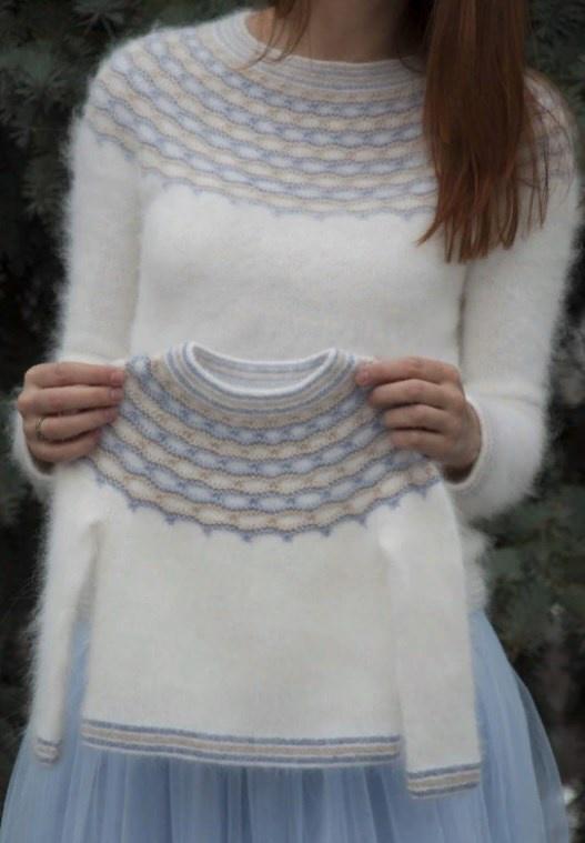 [knitterra] Winter Angel взрослый [Татьяна Мулокас]