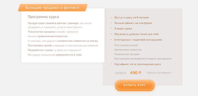 [linnik-fitness] Большие продажи в фитнесе [Лилия Линник]