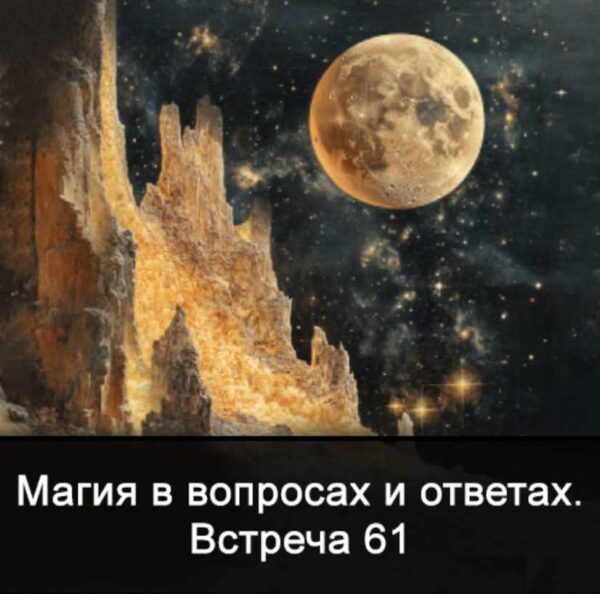 Магия в вопросах и ответах. Встреча 61 [Ксения Меньшикова]