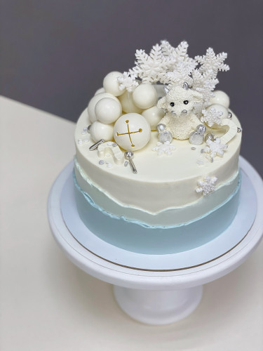 [Make Cake] Бисквитный торт Медово-имбирный   с цитрусом [Анастасия Лазарева]