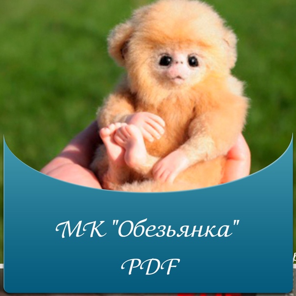Мастер-класс Обезьянка PDF [Светлана Гуменникова]