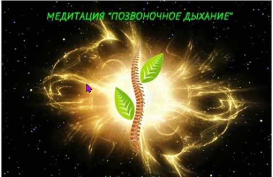 Медитация позвоночное дыхание [Лариса Трубецкая]