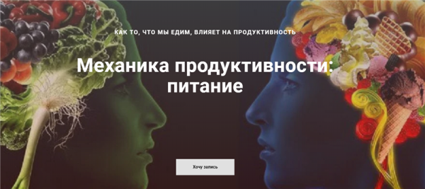 Механика продуктивности: питание. Тариф  Хочу применять [Галина Иевлева, Елена Павлова]