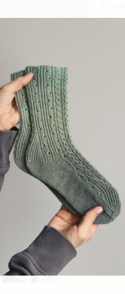 Носки Freezing fog socks [Маруся Тарасова]