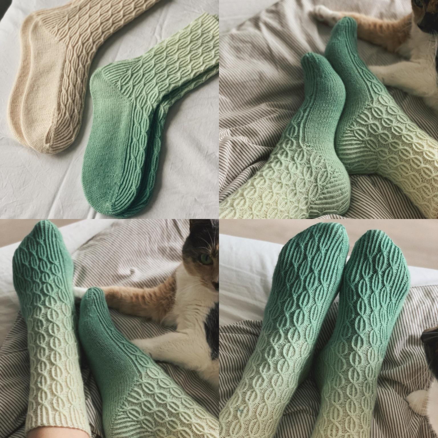Носки Крыжовник Gooseberry sock [Мария Тарасова]