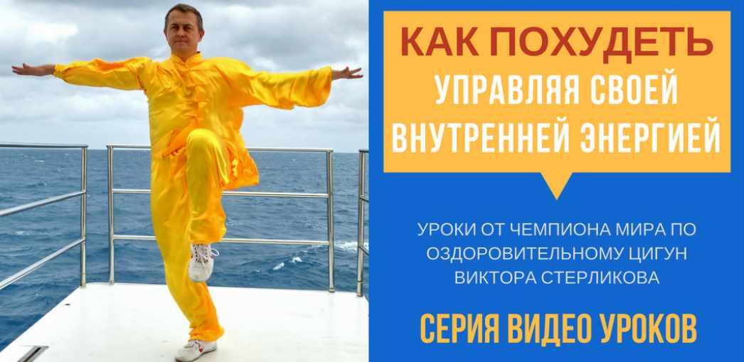 Оздоровительный Цигун. Как похудеть управляя внутренней энергией [Виктор Стерликов]