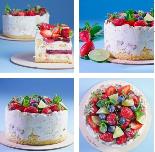 [Pastry-School]Торт Клубника со сливками [Елена Крохмаль]