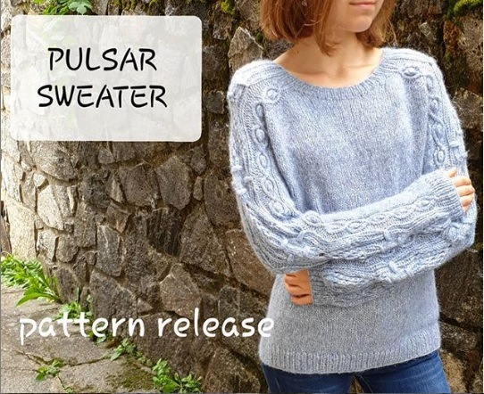 Пуловер Pulsar sweater [Валентина Богданова]