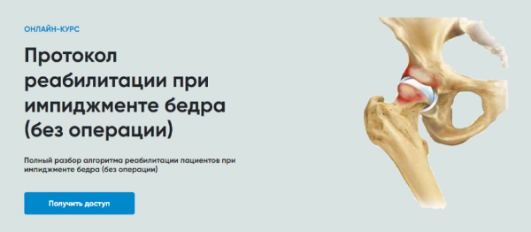 [Rehab Science] Протокол реабилитации при импиджменте бедра [без операции] [Андрей Богатырев]