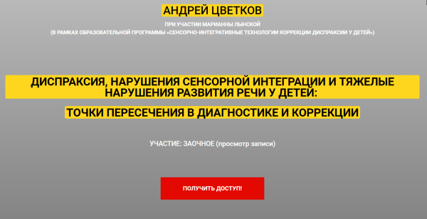 Сенсорно-интегративные технологии коррекции диспраксии у детей [Марианна Лынская, Андрей Цветков]