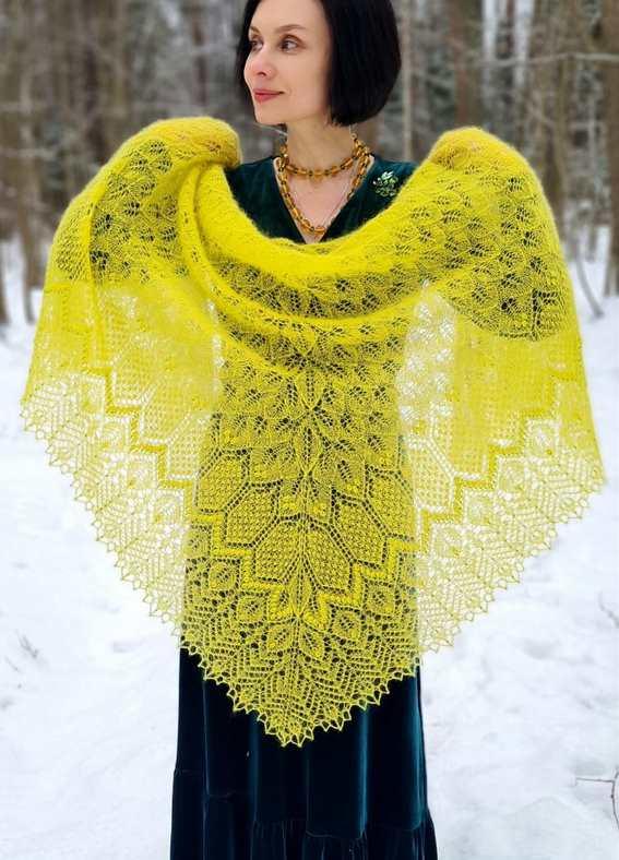 Шаль Березовый край [Карина Земцова]
