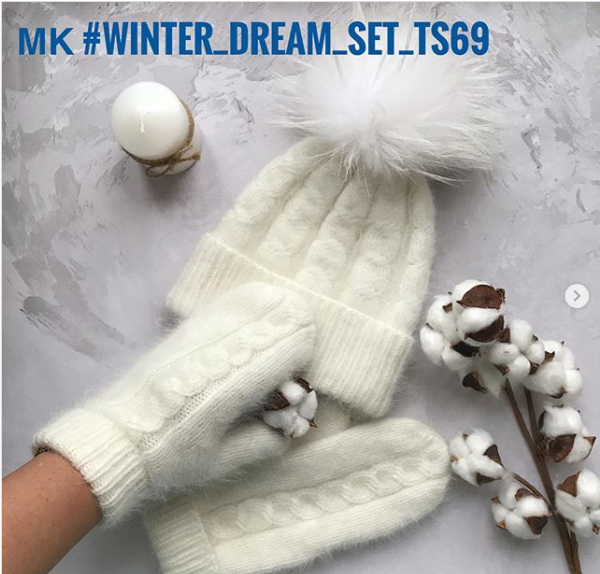 Шапка и варежки Winter_dream_set_ts69 [tatyana_suslova_knits]