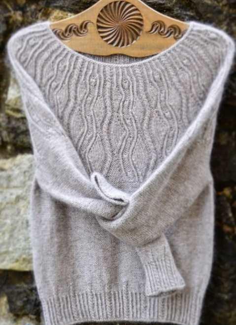 [valentinasknits] Свитер Nathalie [Валентина Богданова]