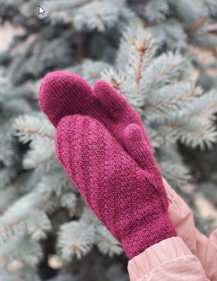 Варежки diagonal_mittens [teplaya_and_masha]