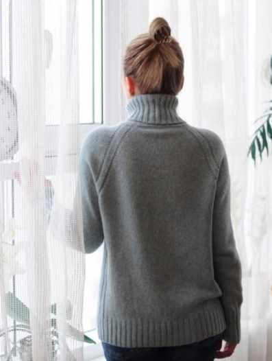 [Вязание] Easy basic sweater [Катя Вагина]