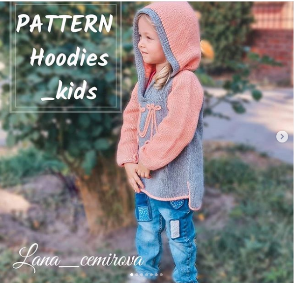 [Вязание]  Худи Hoodies kids [lana_cemirova]