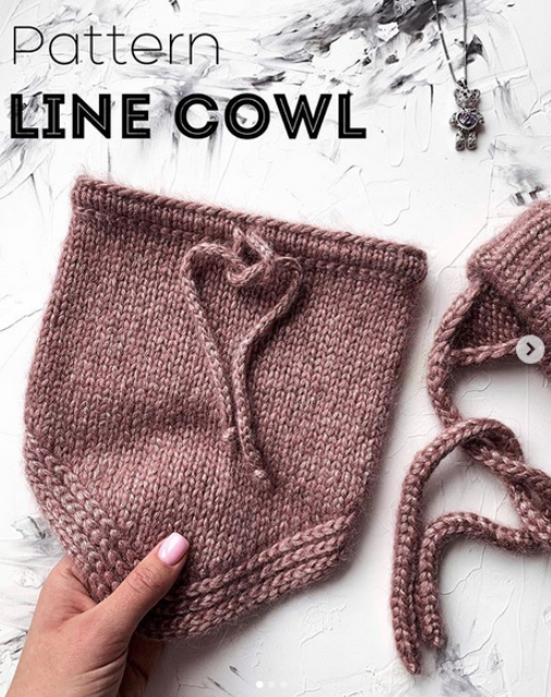 [Вязание] Снуд с уголком Line cowl [juleo_by_juleo]