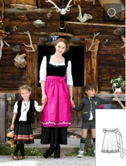 Женский костюм №117  выкройка из Burda 9/2011 [Burda Style]