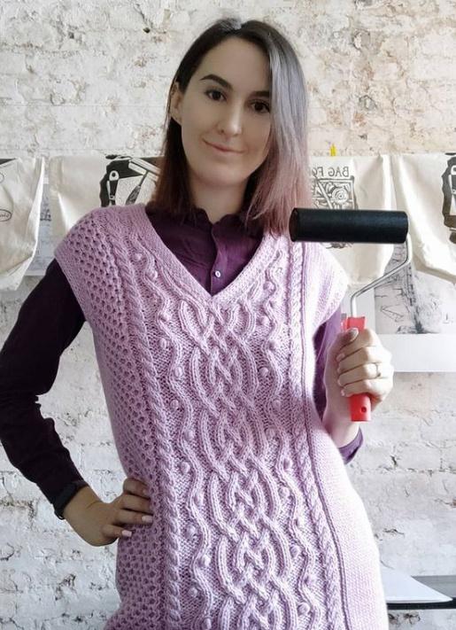 Жилет Artistry [Ирина Коваленко] @kovalenko_knit