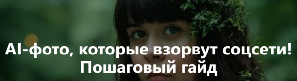Гайд AI фото, которые взорвут соцсети [Лидия Дойкова]