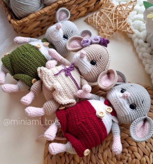 [miniami_toys] Мышата [Марина Шипицина]